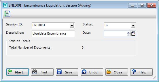 Encumbrance Liquidations Abila MIP Fund Accounting TM Encumbrance Liquidations There are two methods available to liquidate encumbrances: 1. Manually liquidate the encumbrance 2.