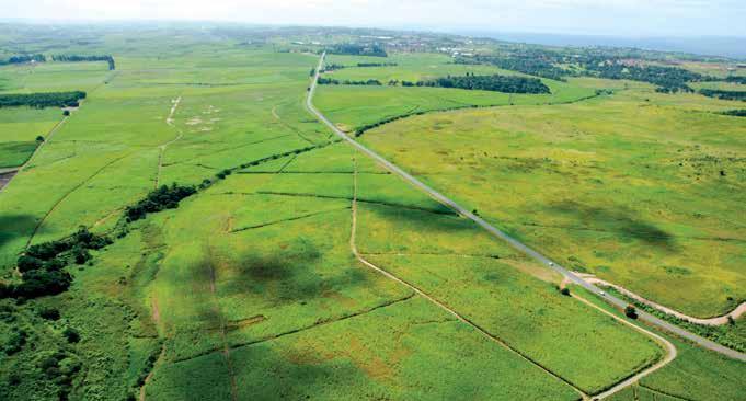 COMPENSATION EAST Airport Region 73 DEVELOPABLE HECTARES OVERVIEW Extensive amount of flat land with direct access to the R102 available for general industrial uses together with potential for
