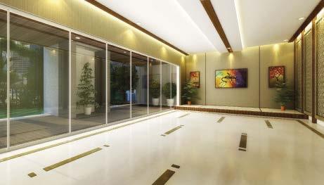 A Wi-Fi enabled designer entrance lobby and a decorated atrium, introduce them to SEYA, in