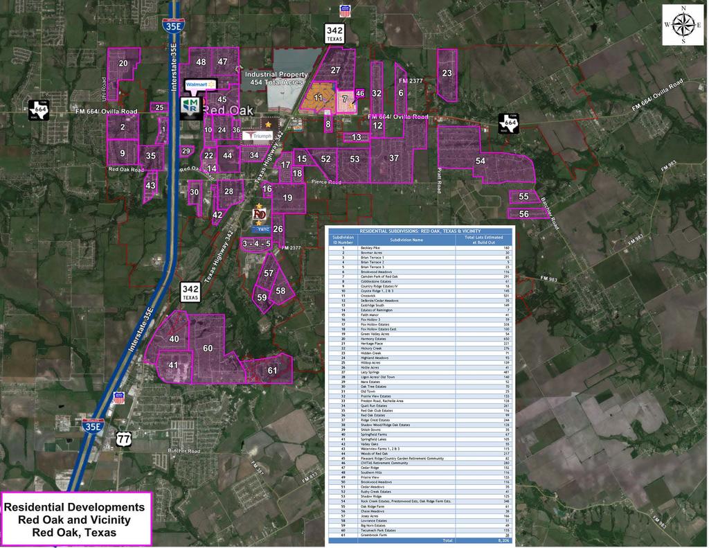 Residential Development Map Residential Development Map The or accuracy information thereof.