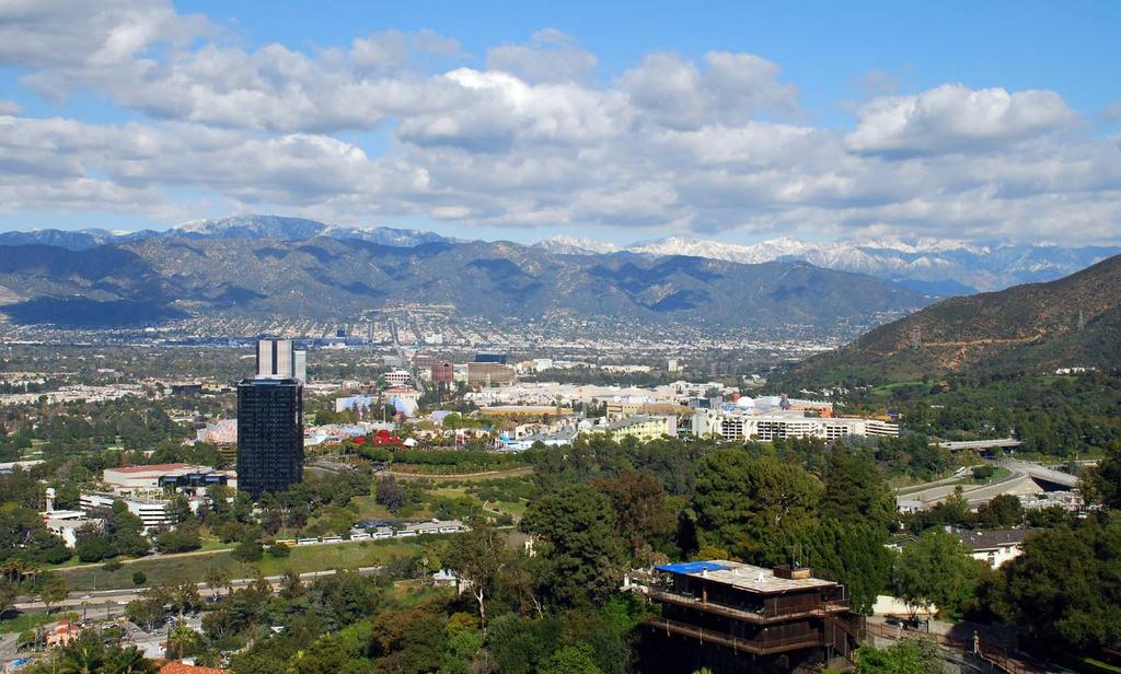 CITY OF BURBANK OVERVIEW BURBANK EMPLOYMENT Numerous media and entertainment companies are headquartered or have significant production facilities in Burbank, including