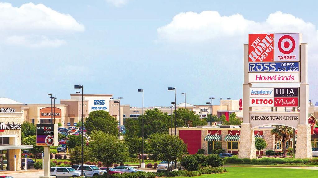 BRAZOS TOWN CENTER Now Leasing In One of the Largest Shopping Centers in the Nation NWC & SWC of