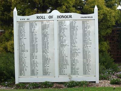 A. Bonning was named on the old Roll of Honour for the