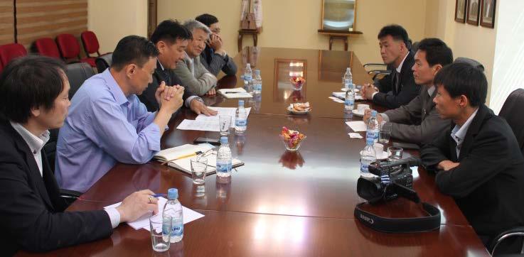 Development of Mongolia. Minister D.