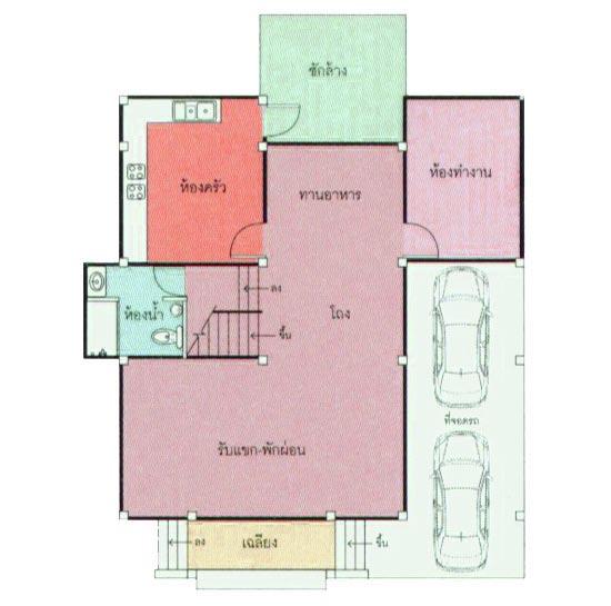 Villa Type B - Floor Plan 7 6 4 5 6 7 8 8 9 9 4 5 3 2 2 3 1 1 Lower Floor 1) Entrance/front