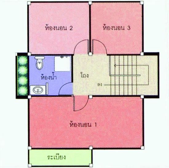 outside 3) Living Room 8) Stairs 4) Hallway 9) Toilet/Bathroom 5) Dining Area