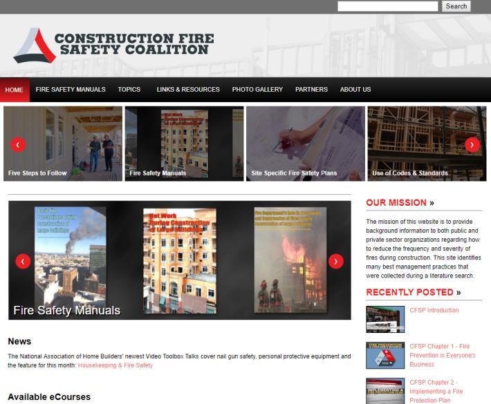 CONSTRUCTION FIRE SAFETY COALITION http://www.constructionfiresafety.org/ 75 info@awc.