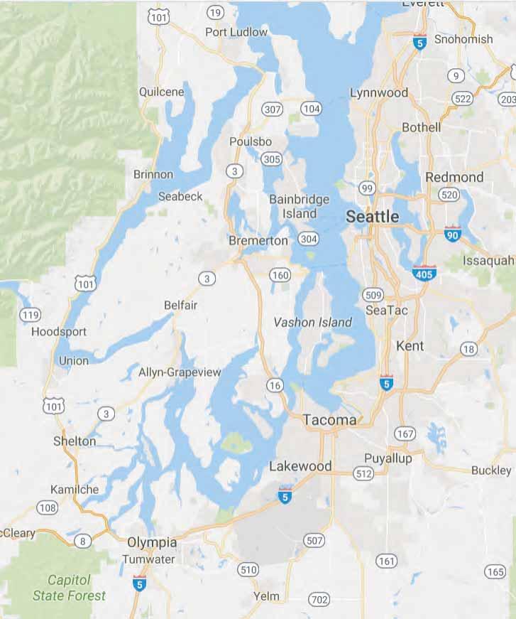 - REGIONAL MAP Bremerton, WA (8.8 miles) Seattle, WA (21.3 miles) Tacoma, WA (28.