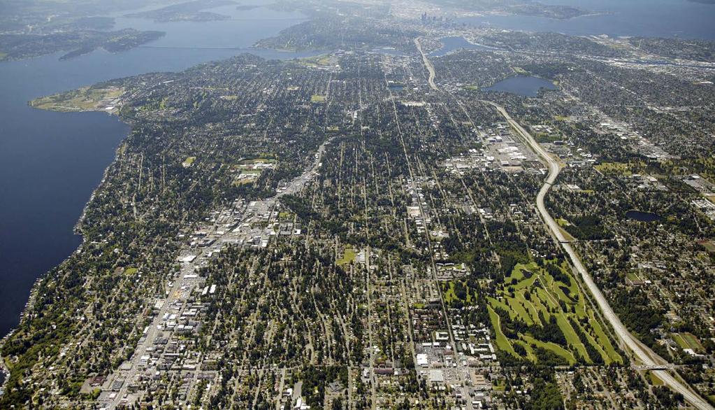 Neighborhood Map SEATTLE CBD QUEEN ANNE PUGET SOUND UNIVERSITY OF WASHINGTON GREEN