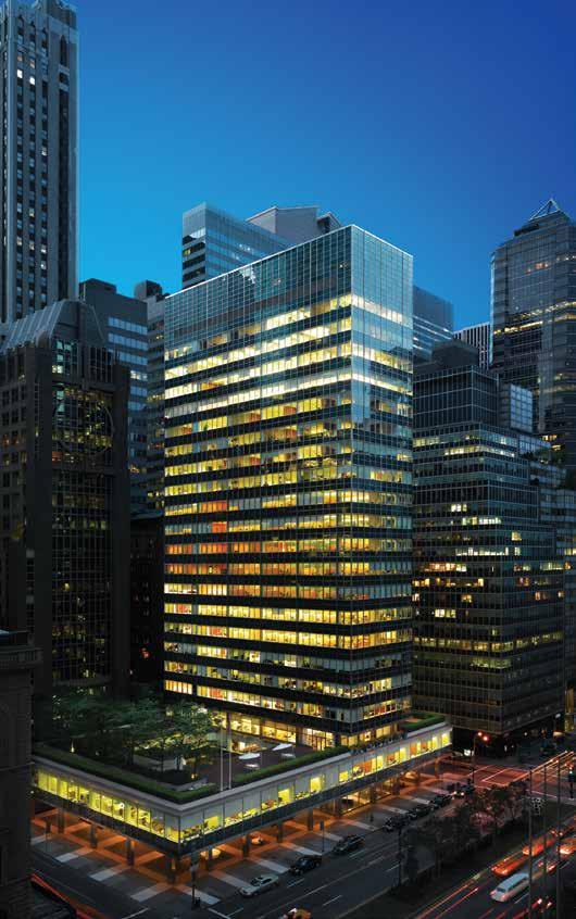 Ecological Focus 285 Madison Avenue was redesigned and reconstructed as a green building, seeking LEED Silver certification.