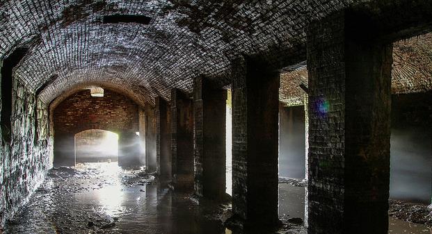 A fire blazed the brewery s beer caves in 1891, but their remnants have remained amazingly intact since