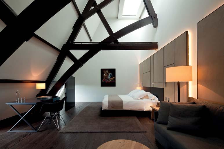 Rooftop Suites suites The rooftops of Amsterdam s high houses are world-famous, and the Rooftop Suites are opportunities for guests to stay in one and simultaneously
