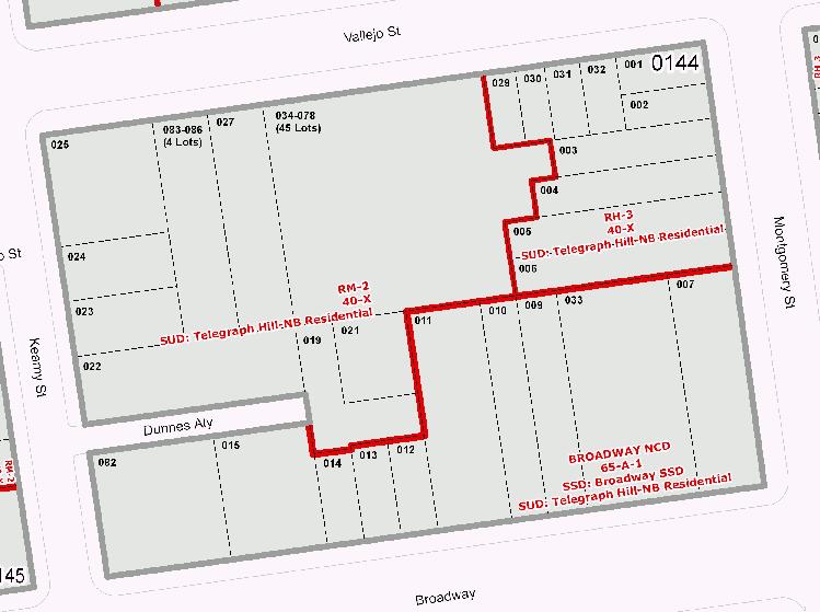 Parcel Map SUBJECT PROPERTY Case Number 2011.