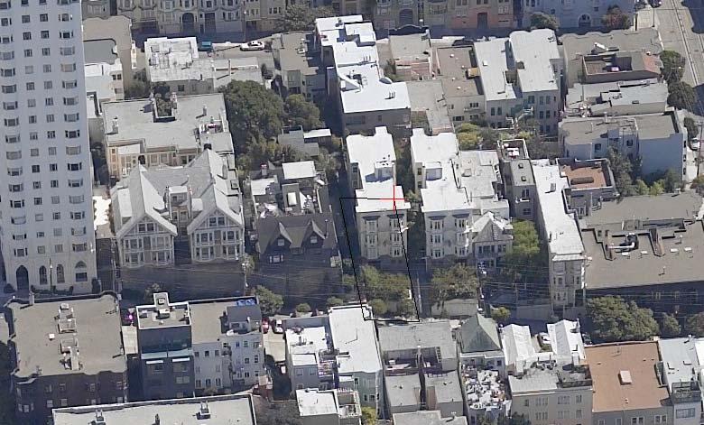 Aerial Photo South-Facing BROADWAY SUBJECT