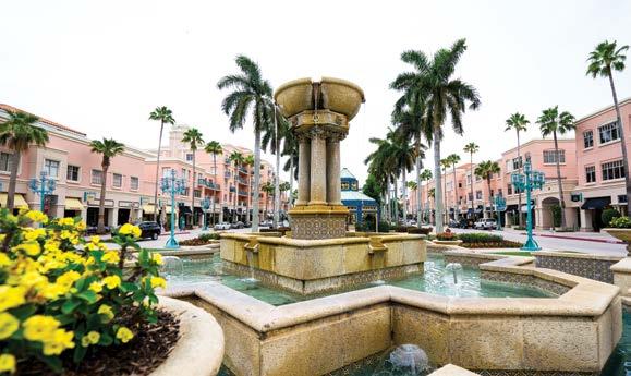 BOCA RATON To the north of Sabbia Beach, just across the Palm Beach County line, lies Boca Raton, known for its