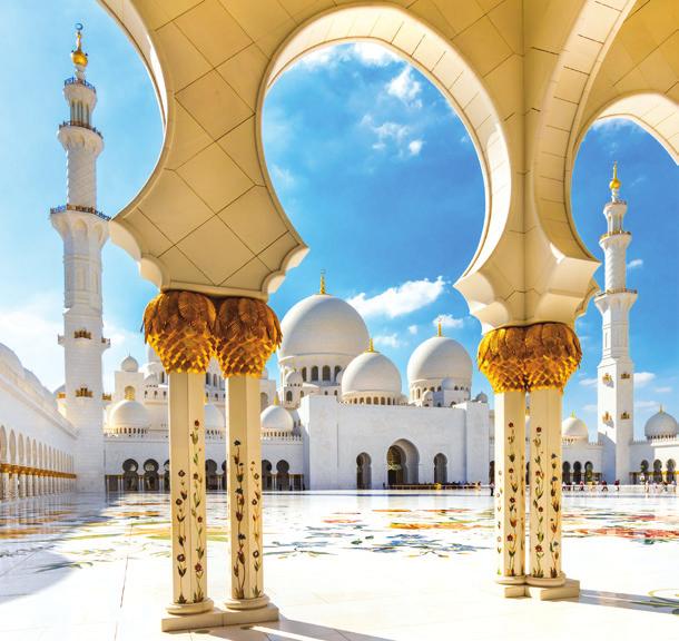 The UAE desert wonderland on the Persian Gulf offers the intrepid traveller the chance to surf the dunes, seek out the souks and sail serenely
