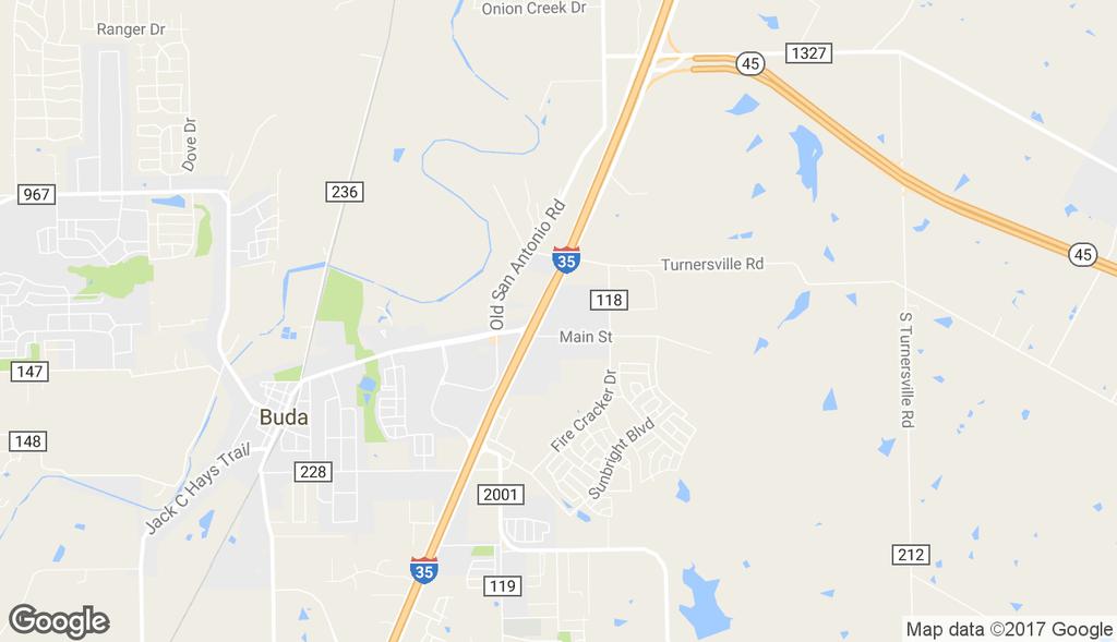 Location Maps CORNER LOT FOR RESTAURANT NEAR I-35 15295 S IH 35
