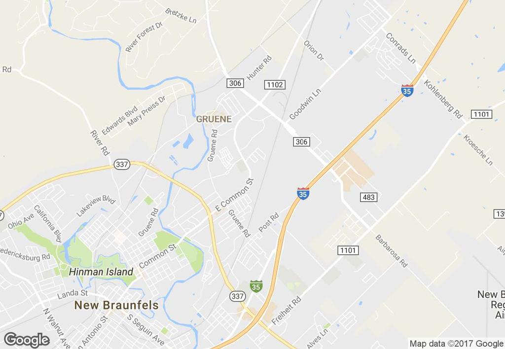 LOCATION East Common Street Development is located between Loop 337 & FM 306 in the highest demanded area for physicians, medical, and professional businesses.
