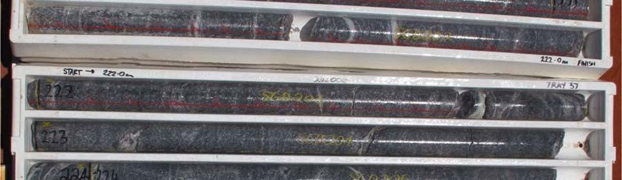 In particular, drill holes DDD001 and DDD002 have intersected multiple, thick ultramafic units.