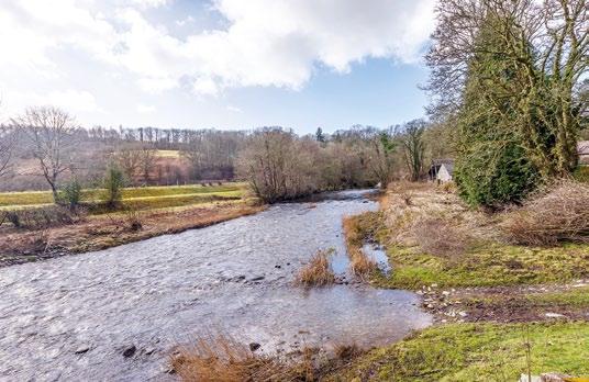 85 ha) in total and adjoins the River Vyrnwy, a key feature of Dolanog village. 17th Century 3 bedroom farmhouse Cottage and chalet-style accommodation Pasture land River frontage 9.53 acres (3.