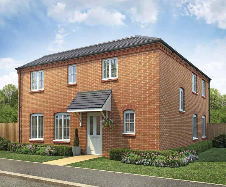 MEADOW FIELDS The Tildale 3 Bedroom home With an appealing L-shaped layout, the 3 bedroom Tildale has