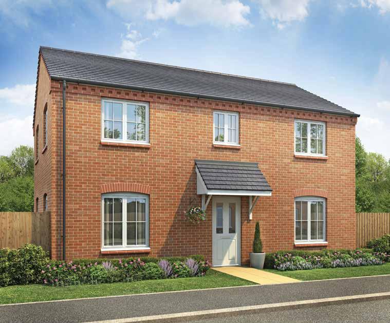 MEADOW FIELDS The Kentdale 4 Bedroom home The Kentdale is a 4 bedroom property which will appeal to growing