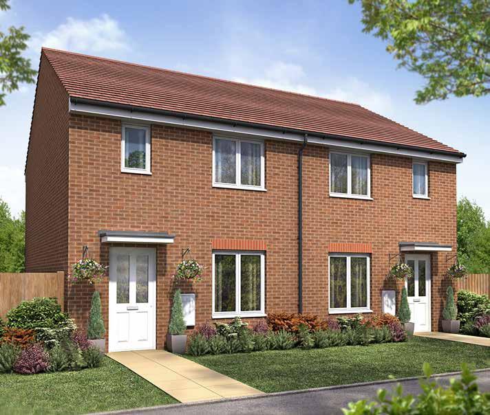 THE SPRING WALK COLLECTION The Denford 3 Bedroom home The three bedroom Denford is a great starter home for individuals, couples or growing families.