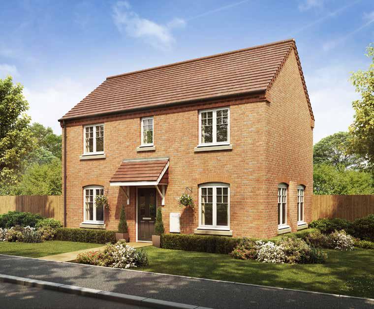 THE PENNYWELL WALK AND PENNYWELL RISE COLLECTION The Yewford 3 Bedroom home The Yewford is a three bedroom property which would ideally suit a couple or a young family.