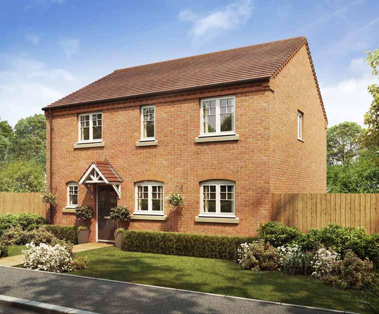 THE PENNYWELL WALK AND PENNYWELL RISE COLLECTION The Radford 4 Bedroom home The Radford is a four bedroom family home featuring an impressive open plan ground floor layout, perfectly suited for