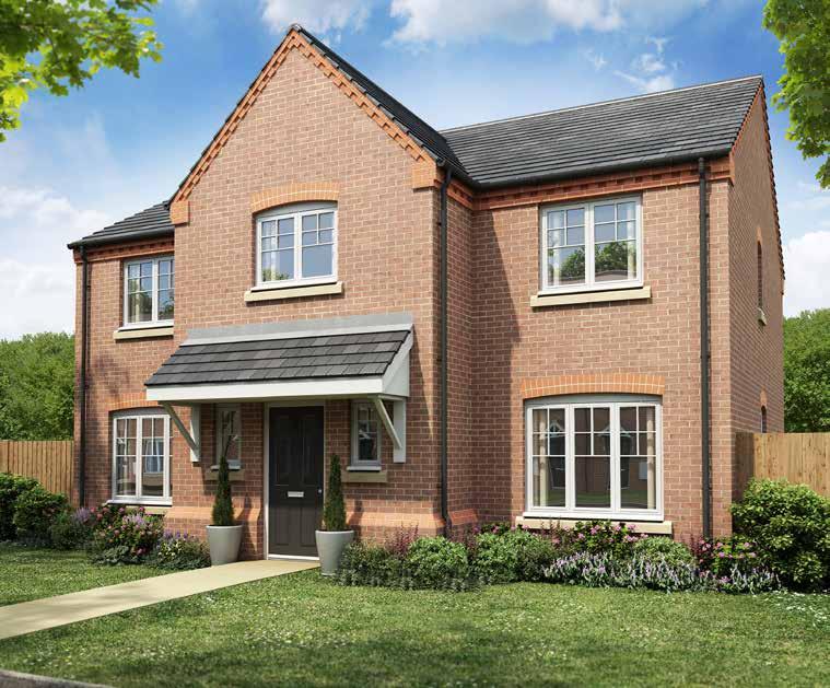 THE PENNYWELL WALK AND PENNYWELL RISE COLLECTION The Crompton 4/5 Bedroom home The Crompton is a four/five bedroom family home with a spacious and flexible layout.