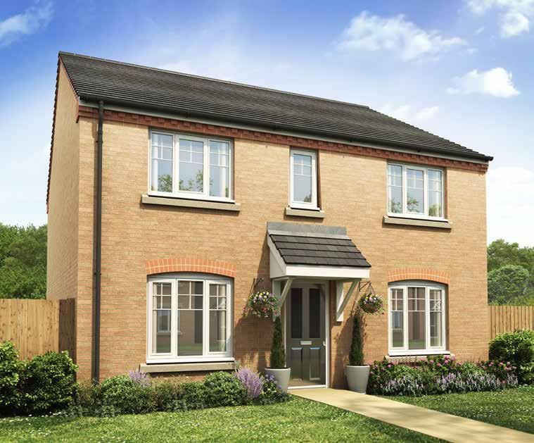 THE PENNYWELL WALK AND PENNYWELL RISE COLLECTION The Thornford 4 Bedroom home The Thornford is a traditional four bedroom home with substantial accommodation for growing families or professional
