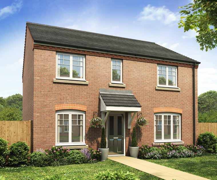 THE PENNYWELL WALK AND PENNYWELL RISE COLLECTION The Shelford 4 Bedroom home A traditional four bedroom family home, the Shelford offers plenty of space for day to day living as well as relaxing and
