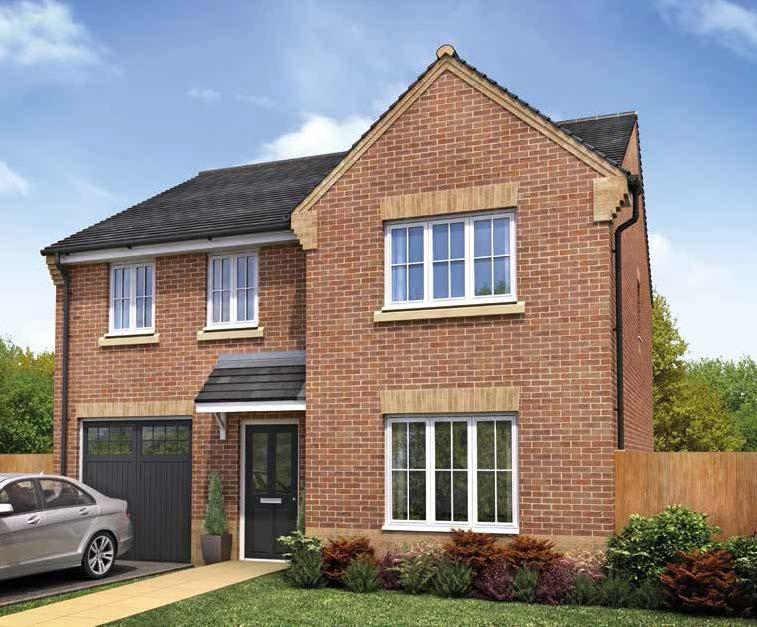 THE SUTTON GRANGE COLLECTION The Eynsham 4 Bedroom home There s a wealth of space for flexible family living provided in the 4 bedroom