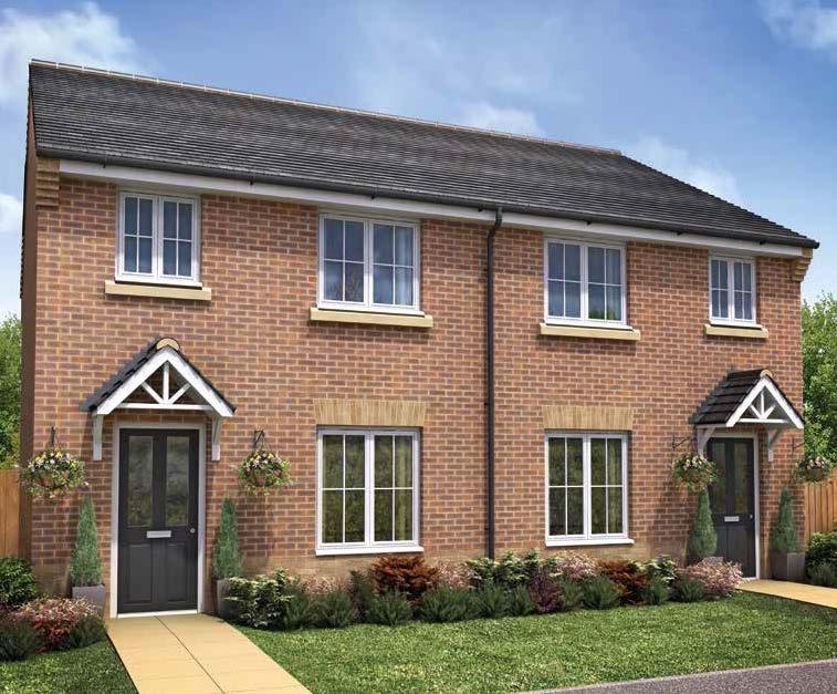 THE SUTTON GRANGE COLLECTION The Flatford 3 Bedroom home With a versatile layout which would suit couples and families alike, the Flatford is a