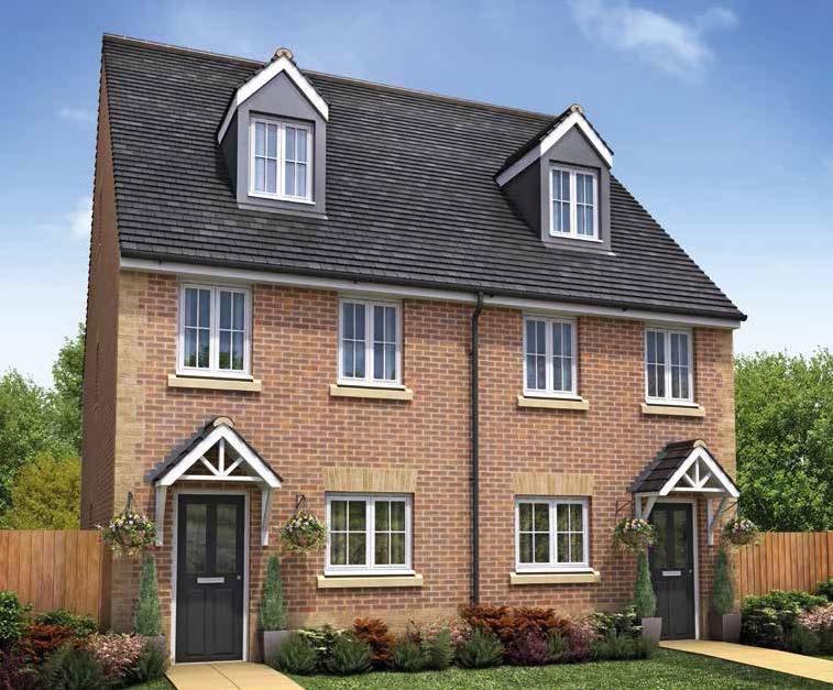 THE SUTTON GRANGE COLLECTION The Ingleton 3 Bedroom home The Ingleton is a 3 bedroom home over 3 storeys, designed to offer flexible living options for a