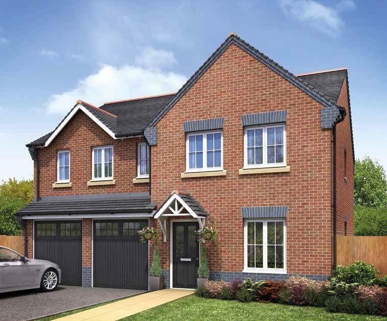 THE SUTTON GRANGE COLLECTION The Lavenham 5 Bedroom home The Lavenham is a 5 bedroom detached house with two floors of generous living space, and an integrated