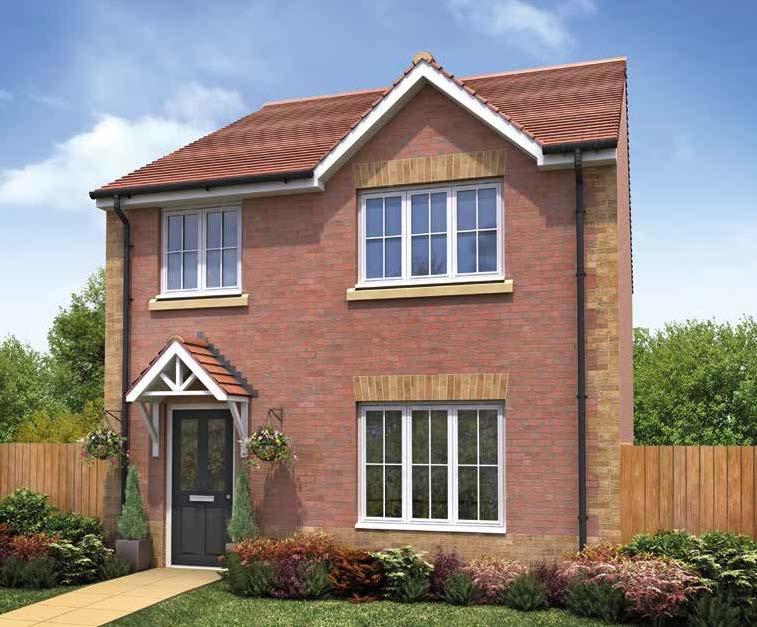 THE SUTTON GRANGE COLLECTION The Monkford 4 Bedroom home The Monkford is a spacious 4 bedroom home ideally suited to growing