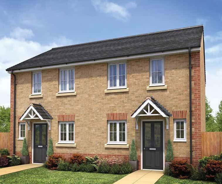 THE SUTTON GRANGE COLLECTION The Beckford 2 Bedroom home The 2 bedroom Beckford starter home is ideally suited to individuals or couples and features