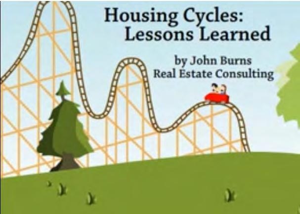 for a different generation Builders benefit from price appreciation Cyclical Business You have to