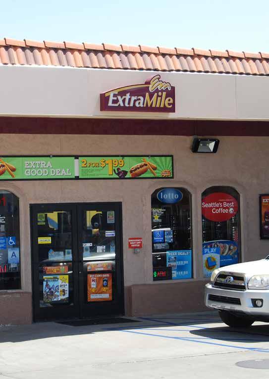 CHEVRON EXTRA MILE & CAR WASH PROPERTY INFORMATION Location: 1401 East Main Street, Barstow, CA Building Size: 1,862 SF Land Size: 16,553 SF Average Annual Daily Traffic (I-15): 55,000* Instant