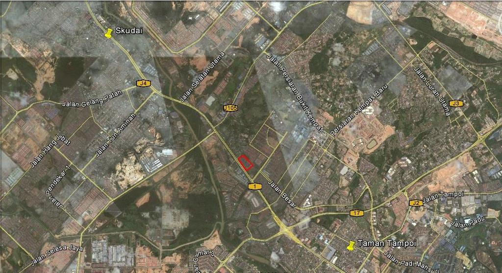 Johor Bahru Land - Location North South Expressway (8-km)