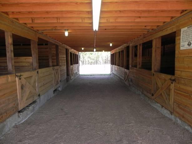 Stables Stables Size 40 x60 Year Built Original structure on site when Seller purchased property. Barn was renovated in 2009.