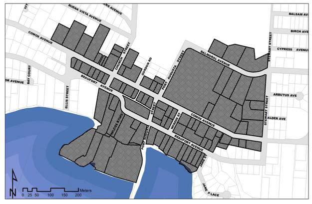 The Downtown Vitalization Area is shown shaded on the map below. Figure 1 Downton Vitalization Area 3.