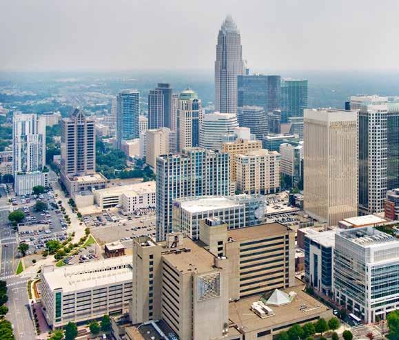MARKET OVERVIEW LOCATION OVERVIEW CHARLOTTE Charlotte, NC The Charlotte metropolitan region, with a balanced economy, an attractive quality of life, a top international airport, and a significant