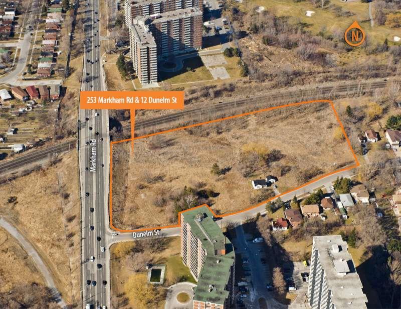 12) 253 Markham Road and 12 Dunelm Street Owner: Build Toronto Ward/Councillor: Ward 36, Gary Crawford Status: OPA and ZBA application for Apartment OP designation to permit
