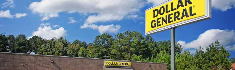 Tenant Overview 6 Dollar General is a national leader in the discount variety store market.