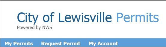 City of Lewisville epermits Resident / Property Owner Instructions Page 4 To return to the permit view, CLICK the permit number link near the top of the Permit Summary section To return to your list