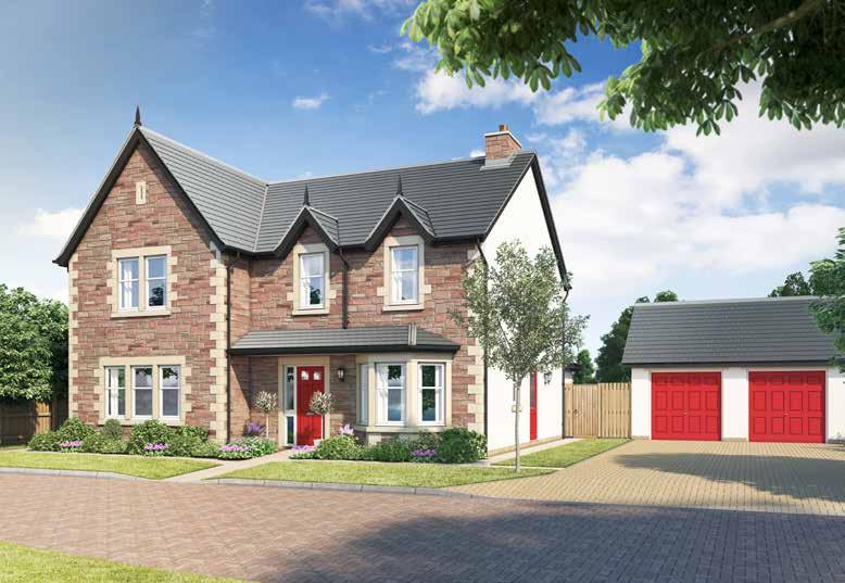 20 21 THE ARGYLE 5 Bedroom Detached with Detached Double Garage Approximate square footage: 2,138 sq ft THE