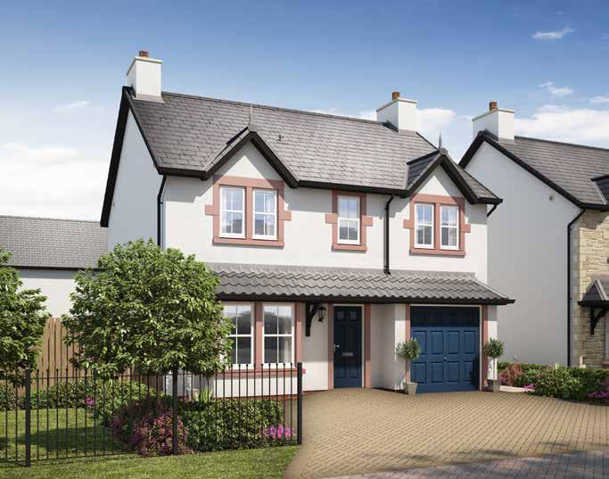 26 27 THE DORNOCH 4 Bedroom Detached with Integral Garage Approximate square