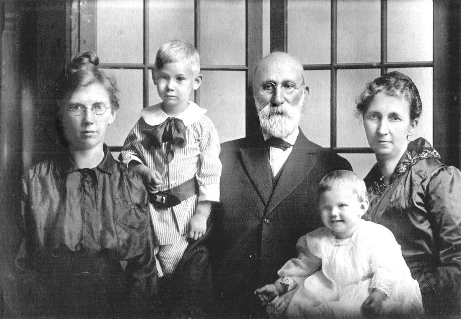 Four generations of Bleakneys, ca.